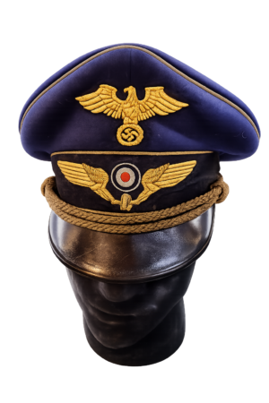 Deutsche Reichsbahn General Director’s visor cap front view