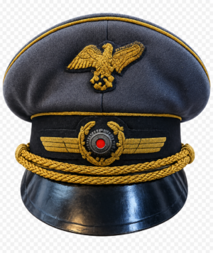 ORIGINAL WW2 Reichsluftschutzbund (RLB) General's visor cap, BY EREL NAMED TO G HUFFEL