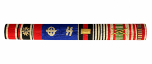 WWII German 9-Place Medal Ribbon Bar