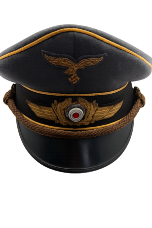 Authentic WWII Luftwaffe General's Visor Cap