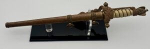 WWII German Kriegsmarine Officer's Dagger by E. & F. Hörster, Solingen
