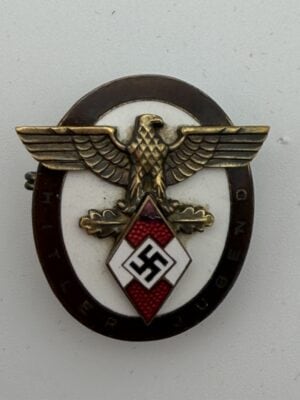 Rare Hitler Youth Badge for Distinguished Foreigners 100%original