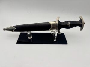 Hammesfahr erased Röhm SS dagger in black scabbard