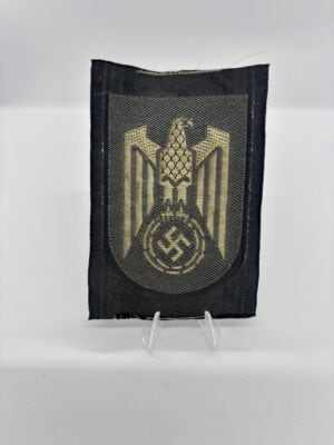 Original WWII German Red Cross (DRK) BeVo Woven Sleeve Eagle