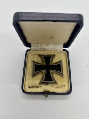 Original WWII German Iron Cross 1st Class 1939 – Maker 65 Klein & Quenzer
