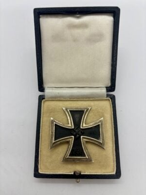 Original WWII German Iron Cross 1st Class 1939 – L/11 Wilhelm Deumer