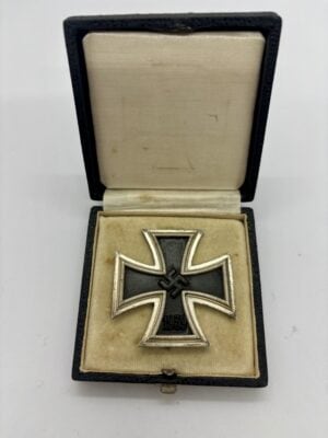 Original WWII German Iron Cross 1st Class 1939 – Maker Marked 
