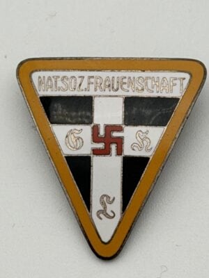 Original NS-Frauenschaft Membership Badge by Fritz Zimmermann (RZM M1/72)