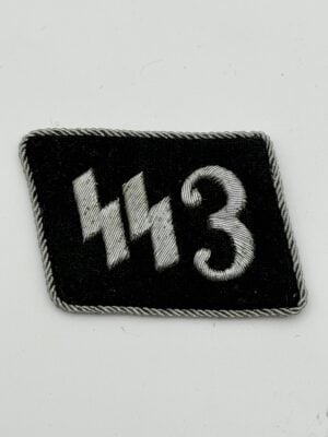 Original Waffen-SS SS3 Officer Collar Tab