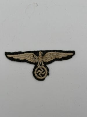 Original Early SS Breast Eagle Embroidered Hoheitsabzeichen
