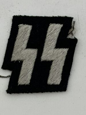 Original Waffen-SS Former Member of the Police Bullion Insignia