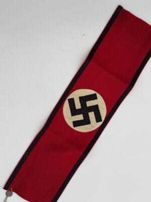 Original NSDAP Political Armband with RZM Lead Seal