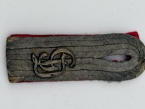 Original Großdeutschland Officer Shoulder Board with Solid GD Cypher