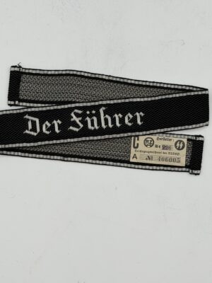 Original Der Führer BeVo Flatwire Cuff Title