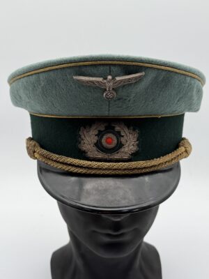 Original Early Wehrmacht General's Visor Cap