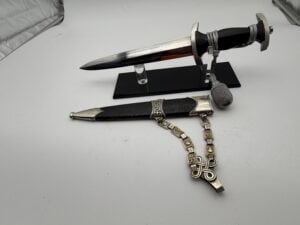 M36 SS Chained Dagger with Type II Chain and Portepee