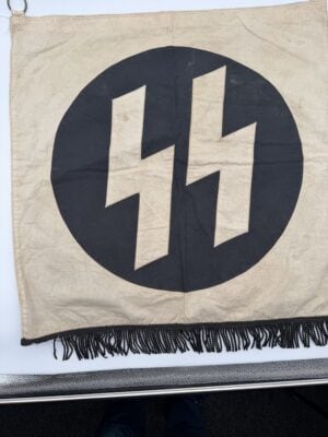 Original SS Runic Hanging Banner with Fringe