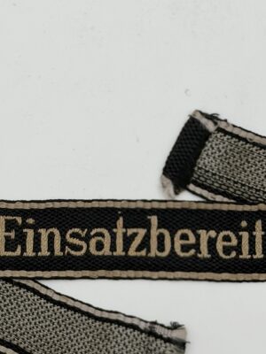 NSKK Einsatzbereitschaft Cuff Title | Original Führer