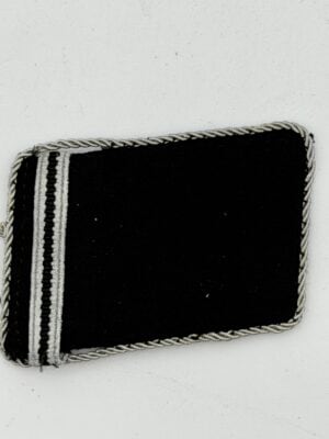 Original SS-Sturmmann Rank Collar Tab – Early Piped Pattern