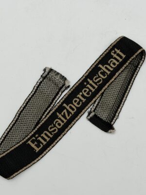 NSKK Einsatzbereitschaft Cuff Title | Original Führer