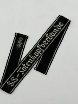 SS Totenkopfverbände Cuff Title | Officer RZM 38/38