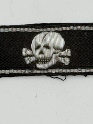 SS Totenkopf Cuff Title | Original Officer Bullion