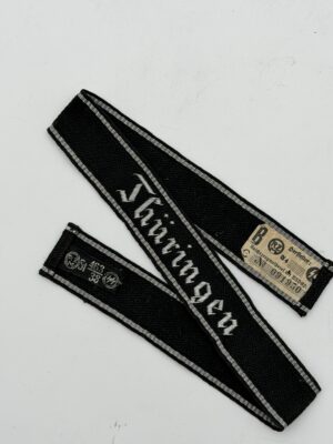 SS Thüringen Officer Cuff Title | Unissued RZM Original