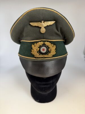 Heer General Crusher Cap – Kastner Esslingen WWII