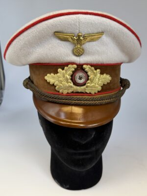 Original NSDAP Gauleitung visor cap white summer pattern