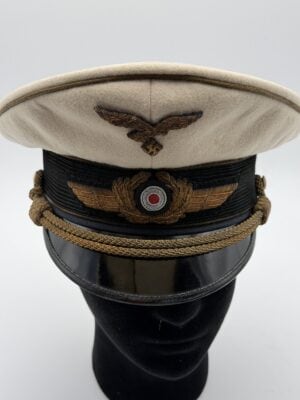 Ludwig Heilmann Luftwaffe General visor cap front view