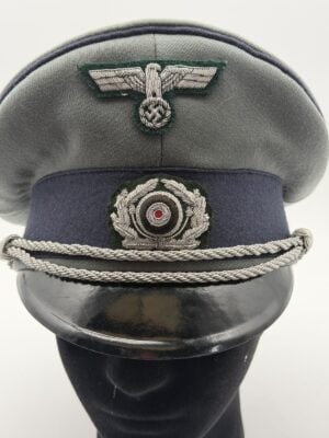Original Heer Medical Officer Visor Cap | WWII