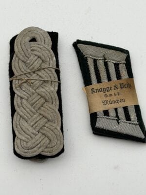 Original Heer Pionier Major Insignia Set Knagge Peitz München