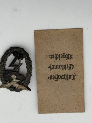 Original Luftwaffe Ground Assault Badge Erdkampfabzeichen