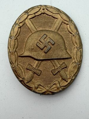 Gold Wound Badge 1939 RS Rudolf Souval