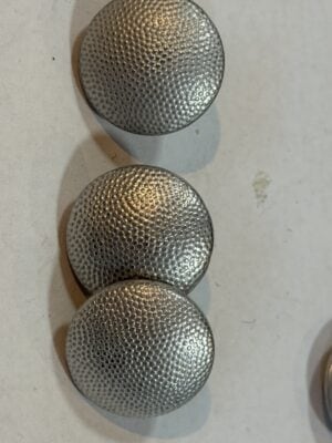Original Assmann Wehrmacht 24 mm pebbled uniform buttons