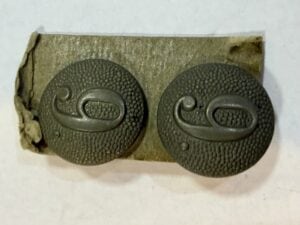 Wehrmacht 9th Company Shoulder Buttons | Original Pair