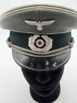 Original Wehrmacht Heer Infantry Officer Visor Cap